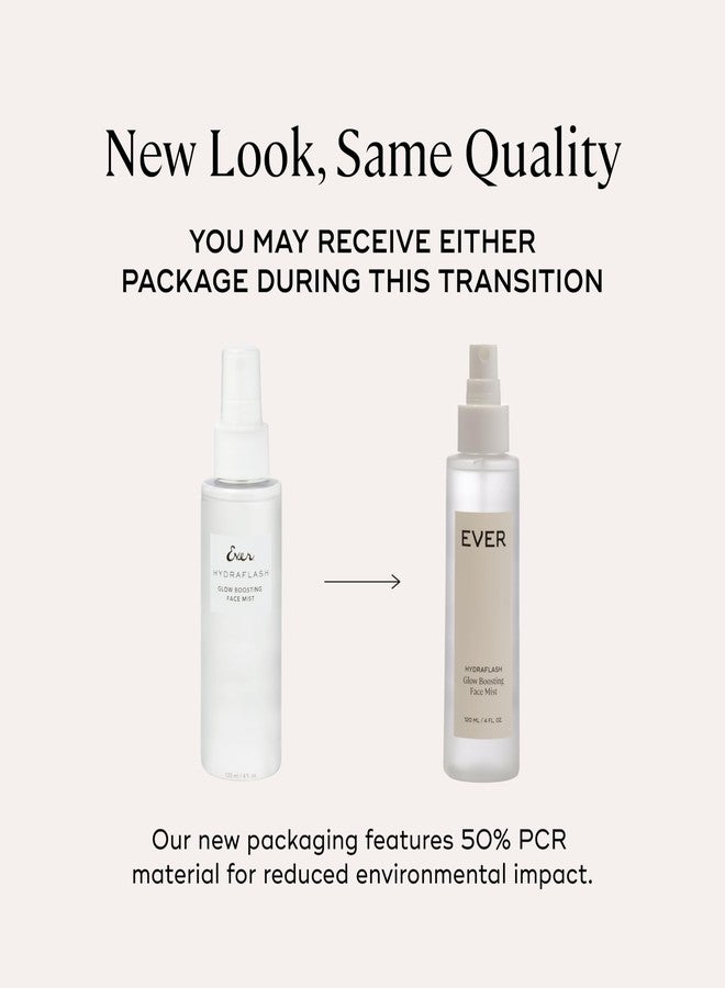 بخاخ الوجه إيفر هايدرافلاش جلو بوستينج - بخاخ مرطب وملطف ومعزز لإشراقة الوجه، تركيبة LSR10 الحاصلة على براءة اختراع - 4 أونصات سائلة - Image 2